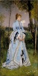 Alfred Stevens – La femme et la&nbsp;Colombe