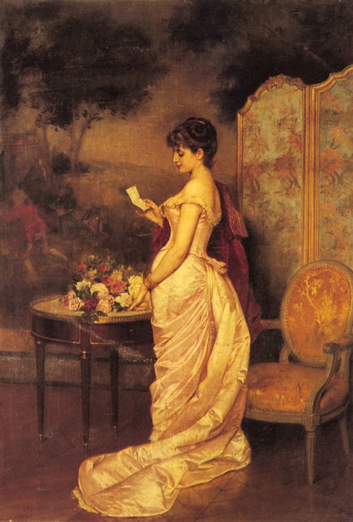 Auguste Toulmouche - The Love Letter
