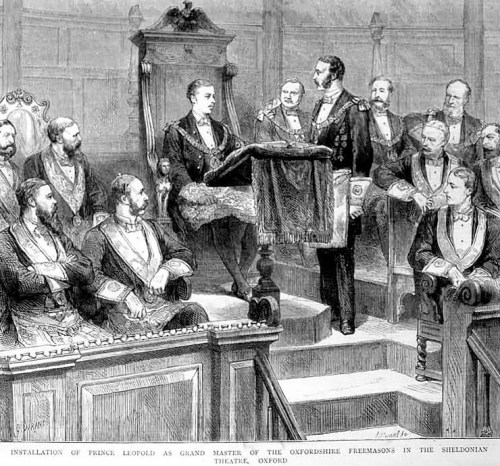 PIERRE  Installation du Prince Leopold