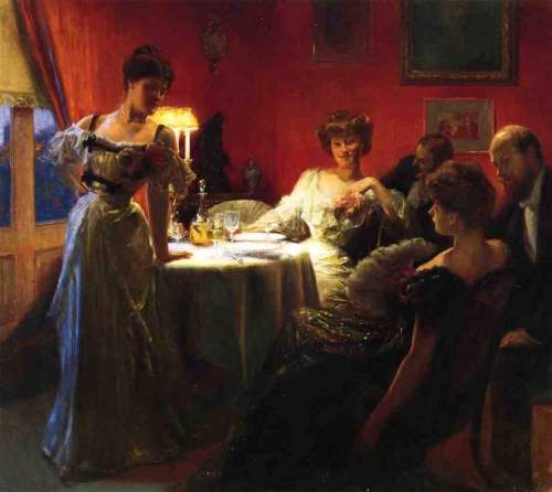 Julius LeBlanc Stewart - A Supper Party