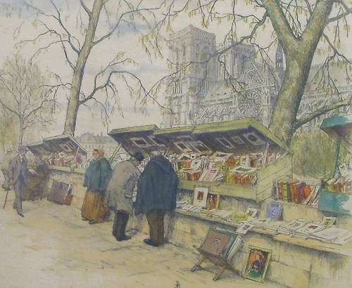 Simon NOVAK - Les Bouquinistes et Notre-Dame de Paris