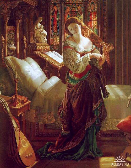 Daniel Maclise - Madeline After Prayer