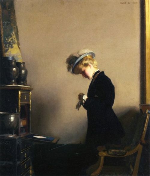 William McGregor Paxton - The Letter