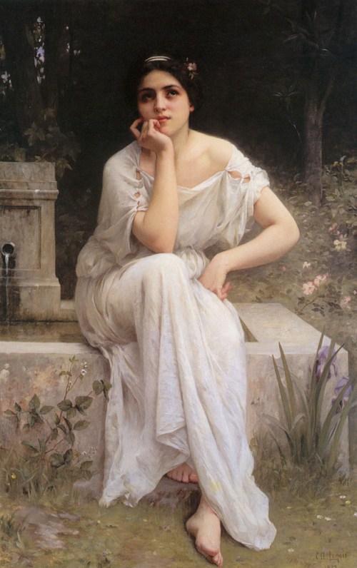 Charles Amable Lenoir - Meditation 1899