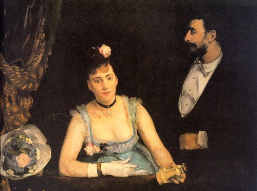 Eva Gonzalès - A Loge in The Thèâtre Des Italiens 1874
