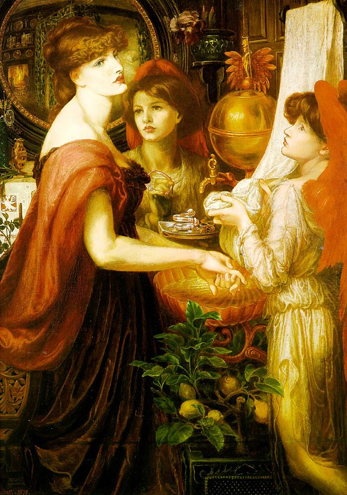 Dante Gabriel Rossetti - The Beautiful Hand 1875