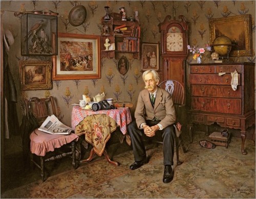 Charles Spencelayh - Why War-1938